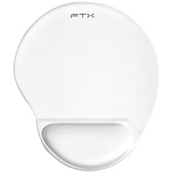 Mousepad FTX FTXMPG01 Com Apoio de Pulso / 310X270 3MM - Branco