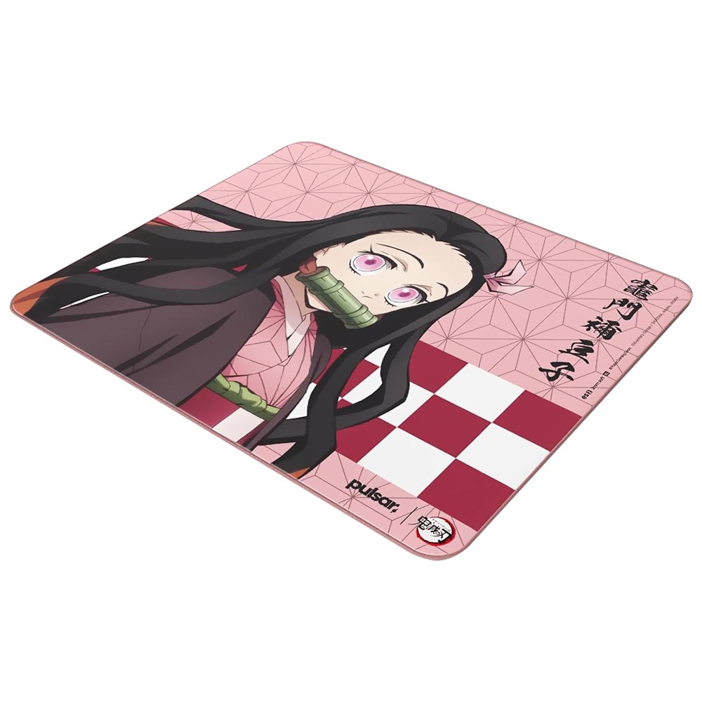 Mousepad Pulsar ES2 Kamado Nezuko XL3 Gaming 490x420MM 3MM Rosa - PES23XLNZ