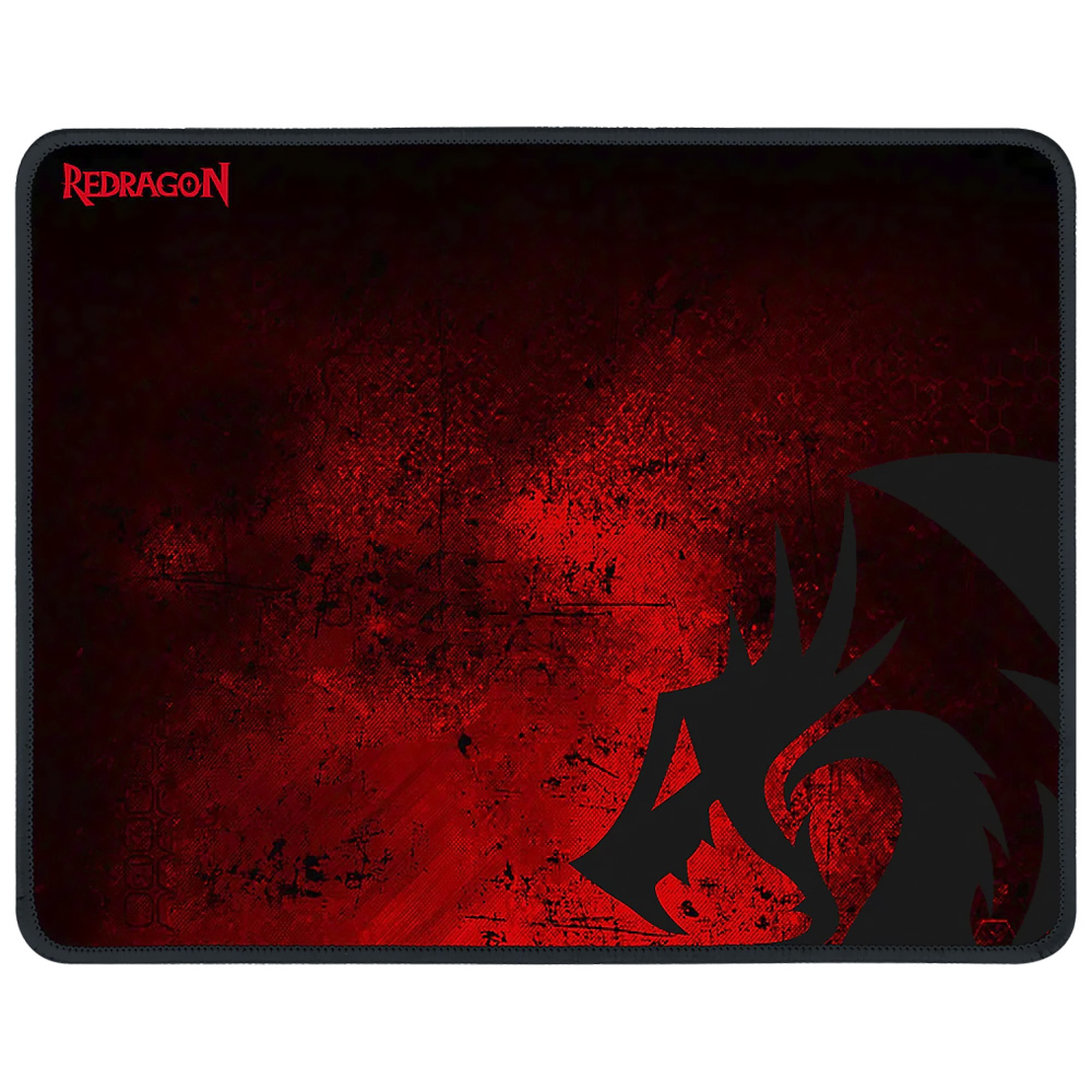 Mousepad Redragon P016 Pisces 330x260MM - Preto / Vermelho