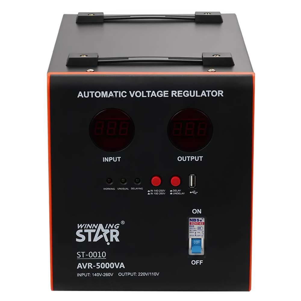 Estabilizador de Energia Winning Star ST-0010 3000VA - 110 / 220V