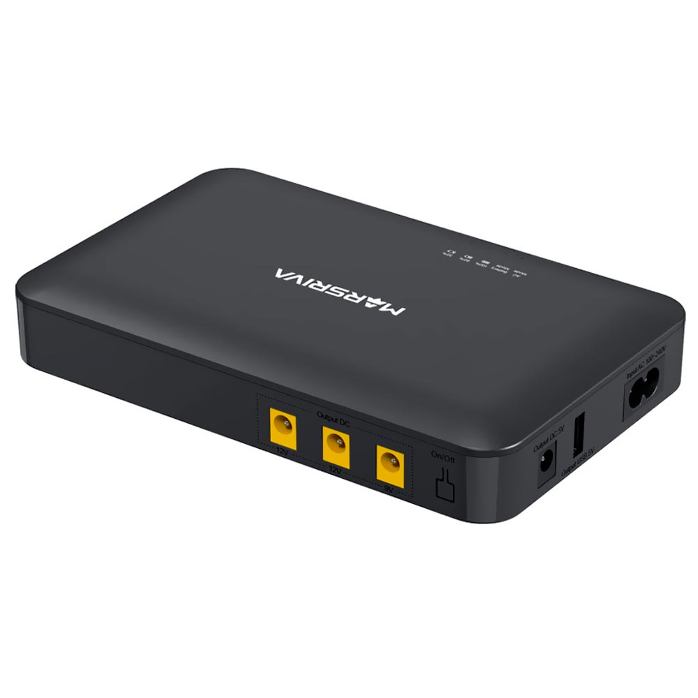 Nobreak Marsriva KP1 EC Smart Mini DC 8000MAH / 18W / Bivolt - Preto