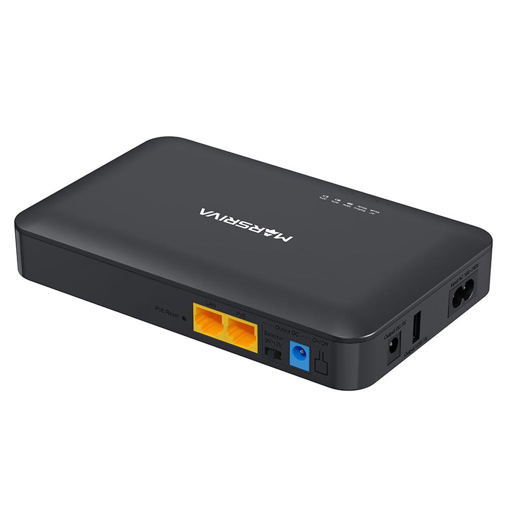 Nobreak Marsriva KP2 EC Smart Mini DC 8000MAH / 18W / Bivolt - Preto