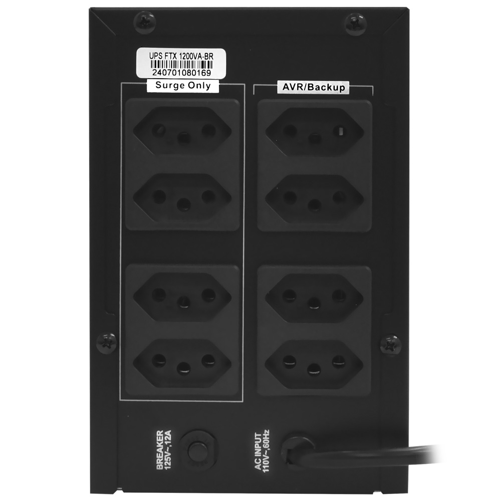 Nobreak UPS FTX 1200VA-BR 1200VA / 720W - 110V