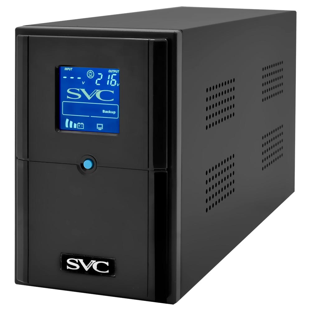 UPS NOBREAK SVC V-1200-LCD-EU 1200VA/720W USB 110VOLTS