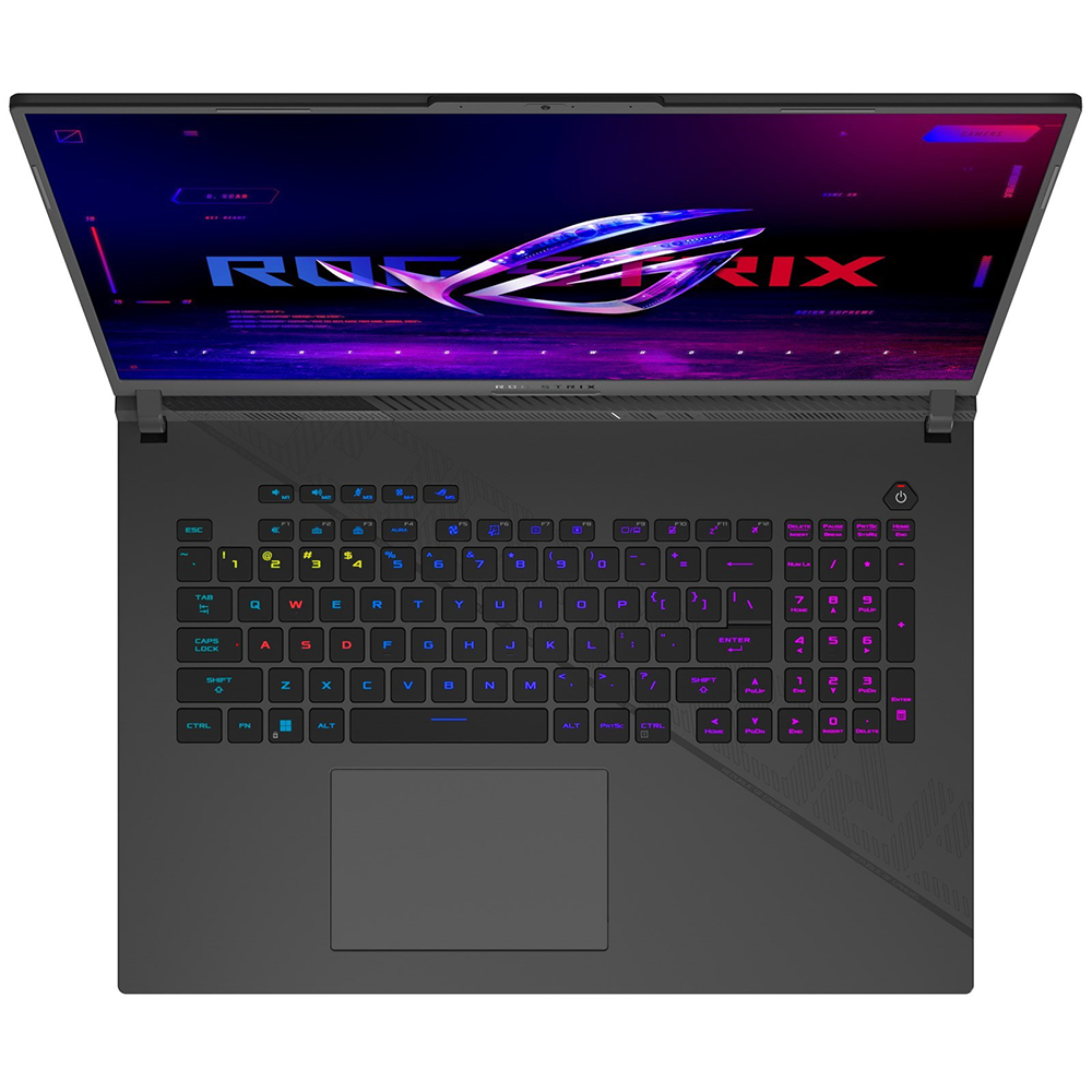 NB ASUS GAMING ROG STRIX G G814JZR-N6121W I9-14900HX 2.2GHz/32GB/1TB SSD/18.0"WQXGA/VGA RTX4080 12GB/W11/INGLES ECLIPSE CINZA + MOCHILA + MOUSE