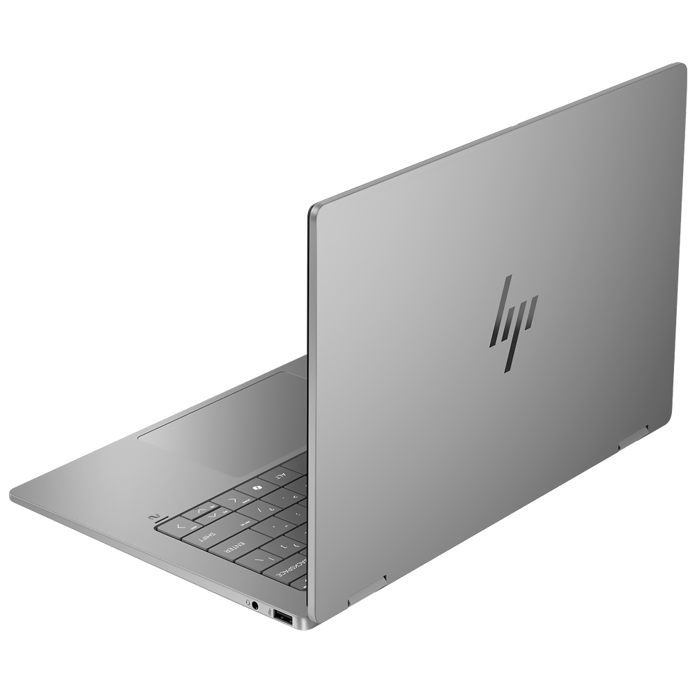 NB HP OMNIBOOK X FLIP AI 14-FK0013DX AMD RYZEN AI 5 340 2.0GHZ/16GB/512GB SSD/14.0" 2K IPS/TOUCH/W11/TABLET/INGLES CINZA B5UJ0UA#ABA