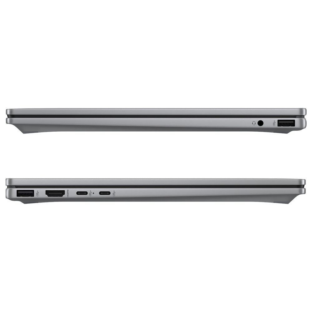 NB HP OMNIBOOK X FLIP AI 14-FK0013DX AMD RYZEN AI 5 340 2.0GHZ/16GB/512GB SSD/14.0" 2K IPS/TOUCH/W11/TABLET/INGLES CINZA B5UJ0UA#ABA