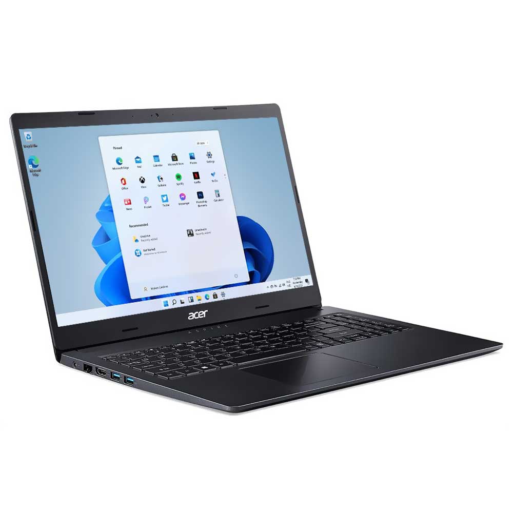 Notebook Acer A315-34-C0WF Intel Celeron N4020 de 1.1GHz Tela HD 15.6" / 4GB de RAM / 128GB SSD - Charcoal Preto