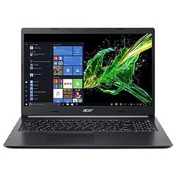 Notebook Acer A515-54-30T8 Intel Core i3 10110U de 2.1GHz Tela Full HD 15.6" / 4GB de RAM / 128GB SSD - Charcoal Preto