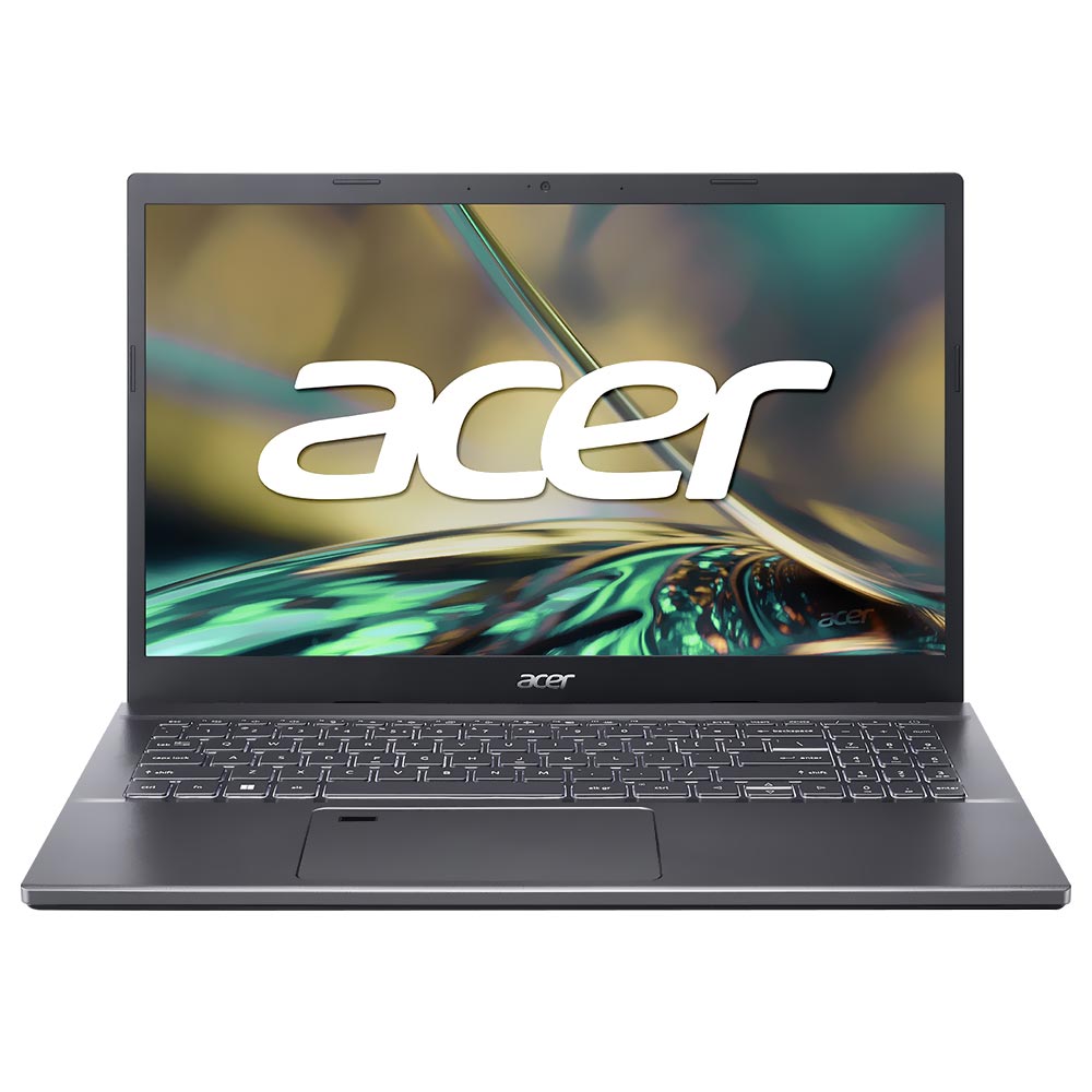 Notebook Acer A515-57G-58R7 Intel Core i5 1240P Tela Full HD 15.6" / 8GB de RAM / 512 SSD / GeForce RTX2050 4GB - Steel Cinza (Inglês)