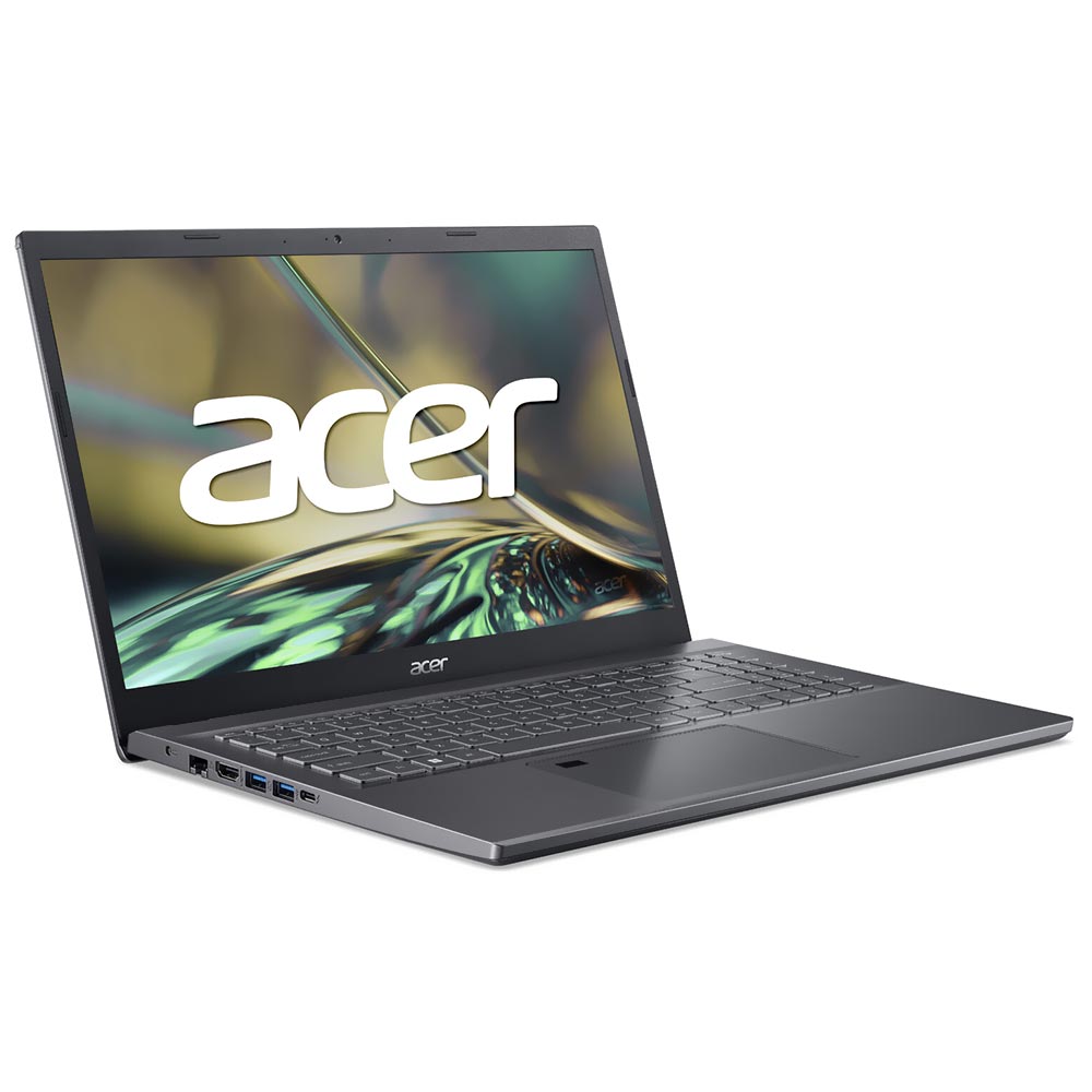 Notebook Acer A515-57G-58R7 Intel Core i5 1240P Tela Full HD 15.6" / 8GB de RAM / 512 SSD / GeForce RTX2050 4GB - Steel Cinza (Inglês)