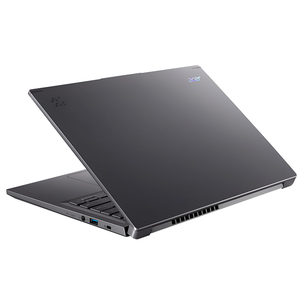 Notebook Acer Aspire 14 AI A14-52M-72FH Intel Core Ultra 7 256V Tela WUXGA 14" / 16GB de RAM / 1TB SSD / Win11Home - Steel Cinza (Inglês)