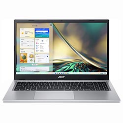 Notebook Acer Aspire 3 15 A315-510P-37W1 Intel Core i3 N305 Tela Full HD 15.6" / 8GB de RAM / 128GB SSD - Pure Prata (Inglês)