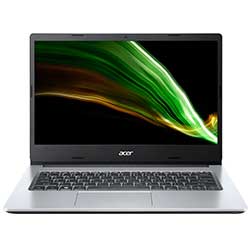 Notebook Acer Aspire 3 A314-35-C8JY Intel Celeron N4500 Tela HD 14" / 4GB de RAM / 500GB HDD - Pure Prata (Inglês)