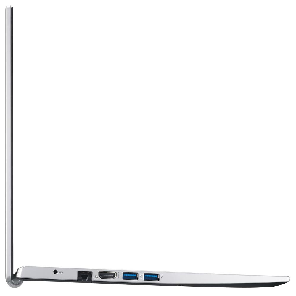 Notebook Acer Aspire 3 A315-58-74KE Intel Core i7 1165G7 Tela Full HD 15.6" / 8GB de RAM / 512GB SSD - Pure Prata (Inglês)