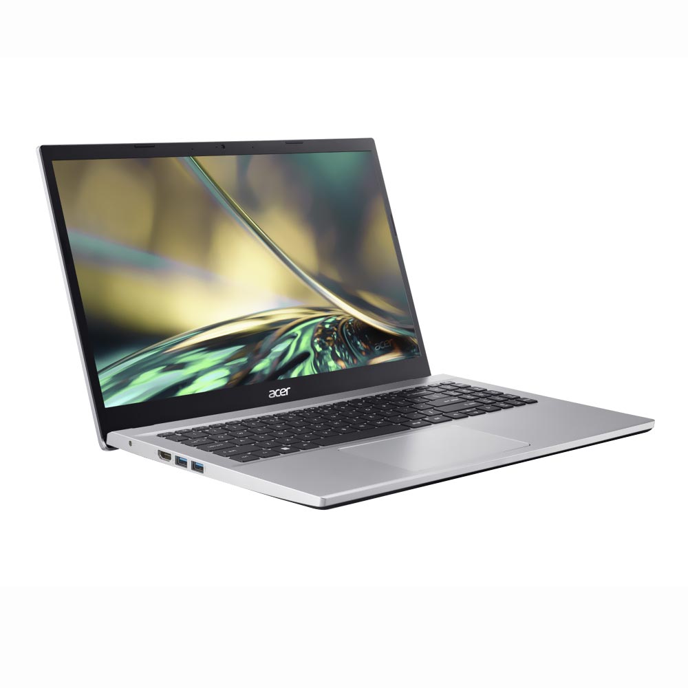 Notebook Acer Aspire 3 A315-59-359Q Intel Core i3 1215U Tela Full HD 15.6" / 8GB de RAM / 256GB SSD - Pure Prata (Inglês)