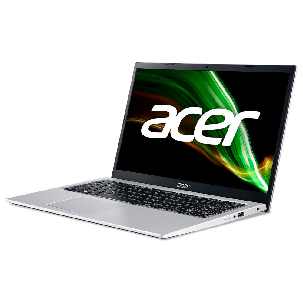 Notebook Acer Aspire 3 A315-59-768T Intel Core i7 1255U Tela Full HD 15.6" / 16GB de RAM / 512GB SSD - Pure Prata (Espanhol)
