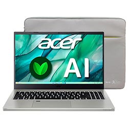 Notebook Acer Aspire Vero 16 AV16-51P-58KU Intel Core Ultra 5 125U Tela WUXGA 16" / 8GB de RAM / 512GB SSD - Cobblestone Cinza (Inglês)