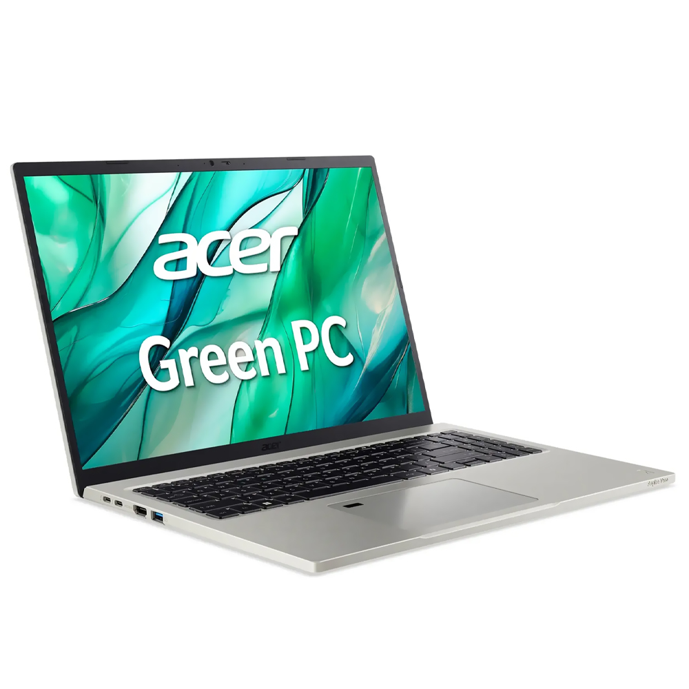 Notebook Acer Aspire Vero 16 AV16-51P-58KU Intel Core Ultra 5 125U Tela WUXGA 16" / 8GB de RAM / 512GB SSD - Cobblestone Cinza (Inglês)