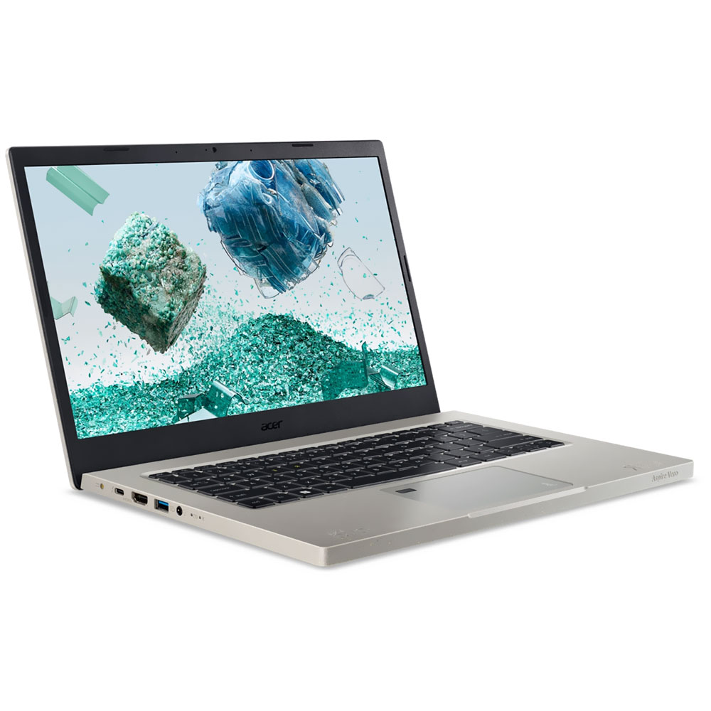Notebook Acer AV14-51-73LM Intel Core i7 1255U Tela Full HD 14" / 16GB de RAM / 1TB SSD - Cobblestone Cinza (Inglês)