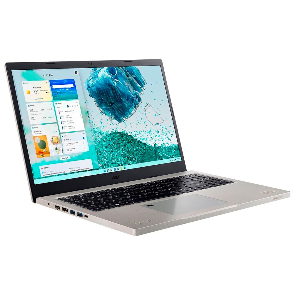 Notebook Acer AV15-52-50DW Intel Core i5 1235U Tela Full HD 15.6" / 8GB de RAM / 512GB SSD - Cobblestone Cinza