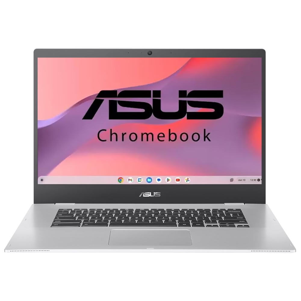 Notebook ASUS Chromebook CX1400CKA-AS44F Intel Celeron N4500 Tela Full HD 14.0" / 4GB de RAM / 64GB eMMC - Transparent Prata (Inglês)