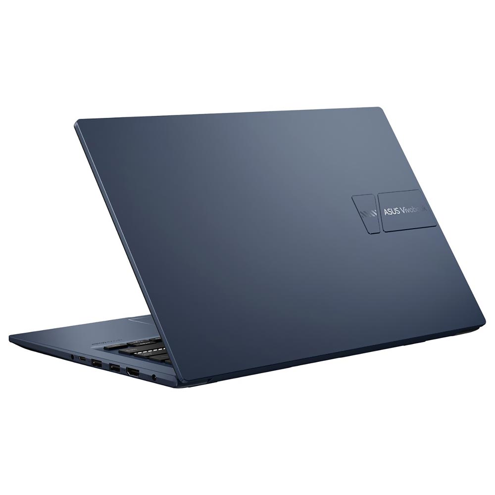 Notebook ASUS VivoBook 14 X1404VA-I38128 Intel Core i3 1315U Tela FHD 14.0" / 8GB de RAM / 128GB SSD / Win11Home - Quiet Azul (Inglês)