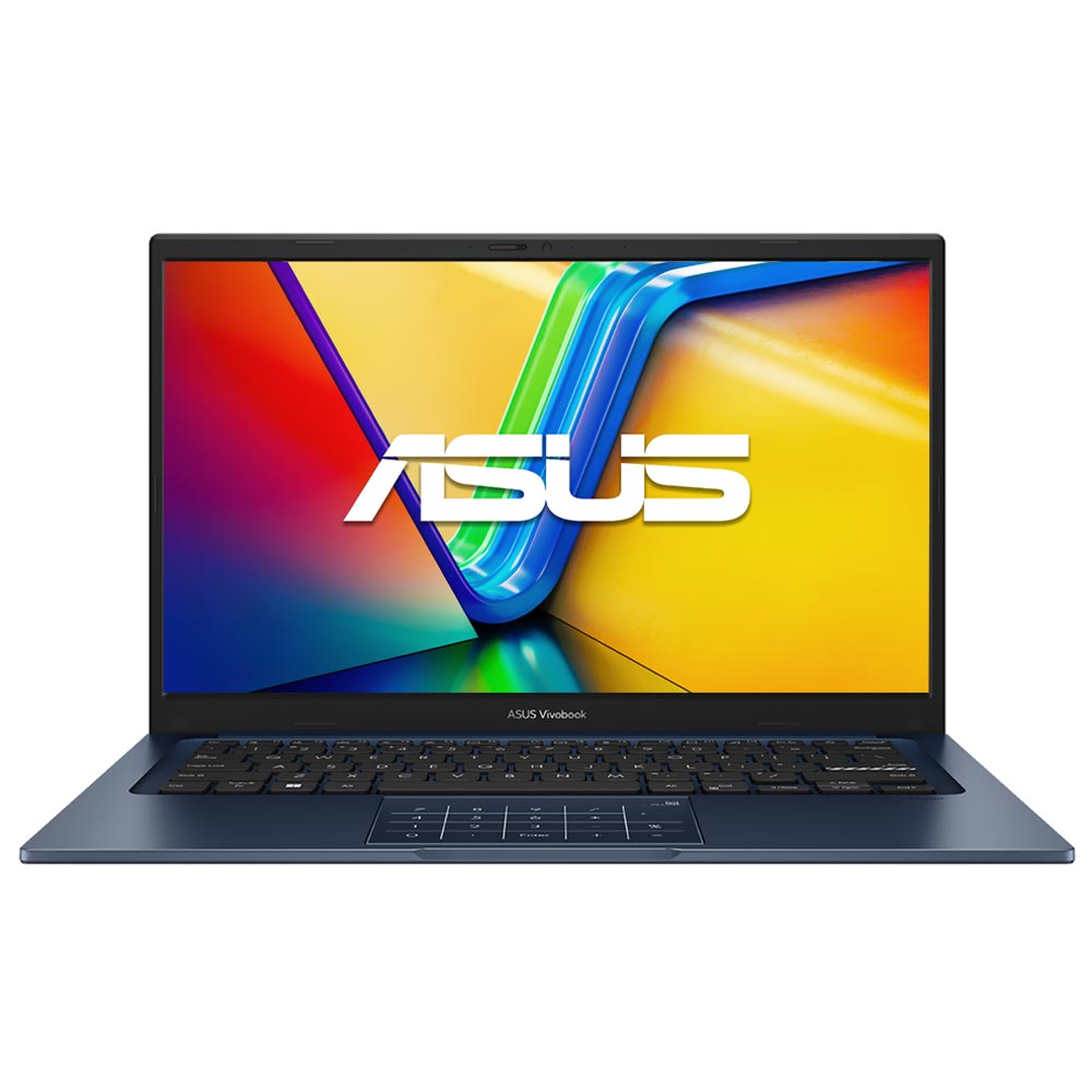 Notebook ASUS Vivobook 14 X1404VA-I512256 Intel Core i5 1334U Tela FHD 14.0" / 12GB de RAM / 256GB SSD / Win11Home - Quiet Azul (Inglês)