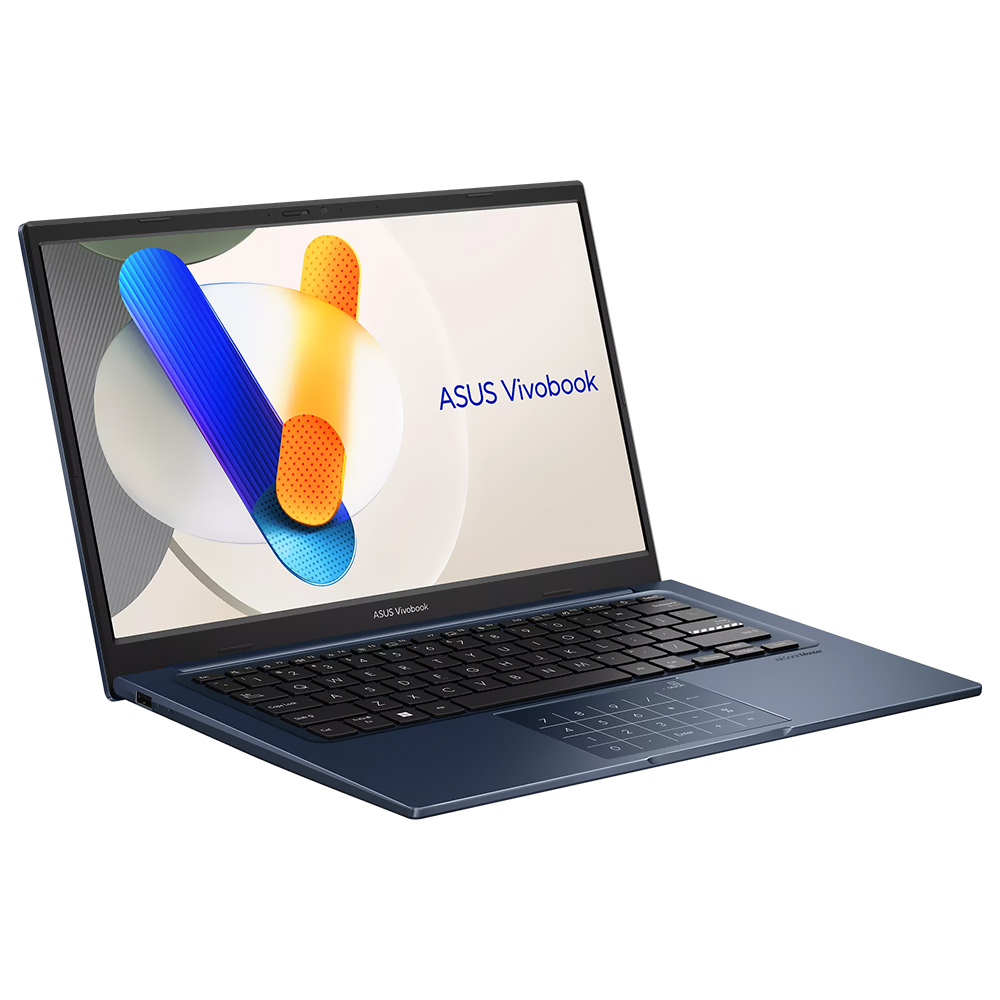 Notebook ASUS Vivobook 14 X1404VA-I512256 Intel Core i5 1334U Tela FHD 14.0" / 12GB de RAM / 256GB SSD / Win11Home - Quiet Azul (Inglês)