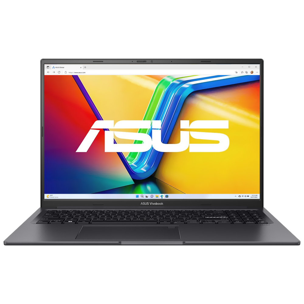 Notebook ASUS Vivobook 16 F1605VA-WS74 Intel Core i7 1355U Tela WUXGA 16.0" / 16GB de RAM / 512GB SSD / Win11Home - Indie Preto (Inglês)