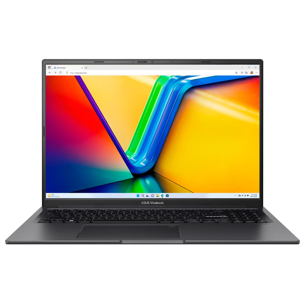 Notebook ASUS VivoBook 16X K3605VU-AS96 Intel Core i9 13900H Tela WUXGA 16.0" / 16GB de RAM / 1TB SSD / GeForce RTX4050 6GB - Indie Preto (Inglês)