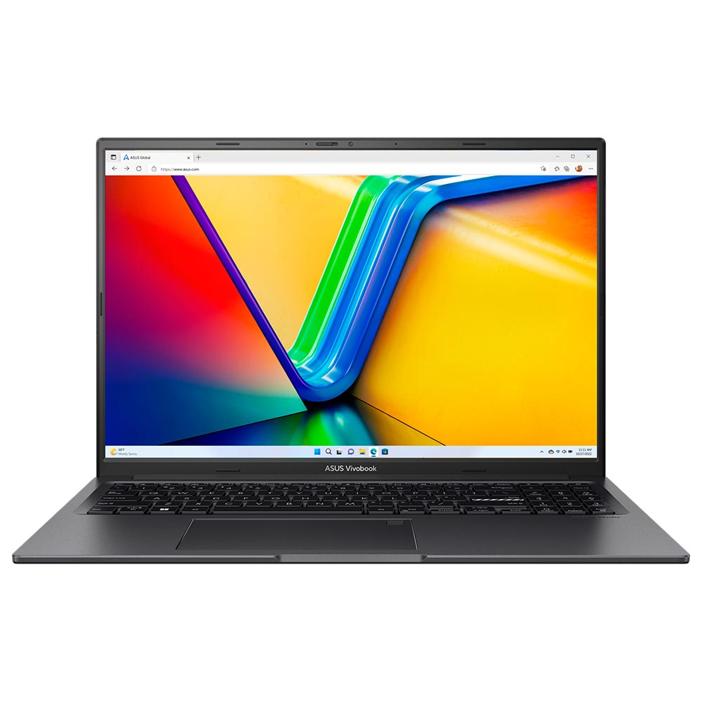 Notebook ASUS VivoBook 16X K3605VU-NB76 Intel Core i7 13700H Tela WUXGA 16.0" / 16GB de RAM / 1TB SSD / GeForce RTX4050 6GB - Preto (Inglês)