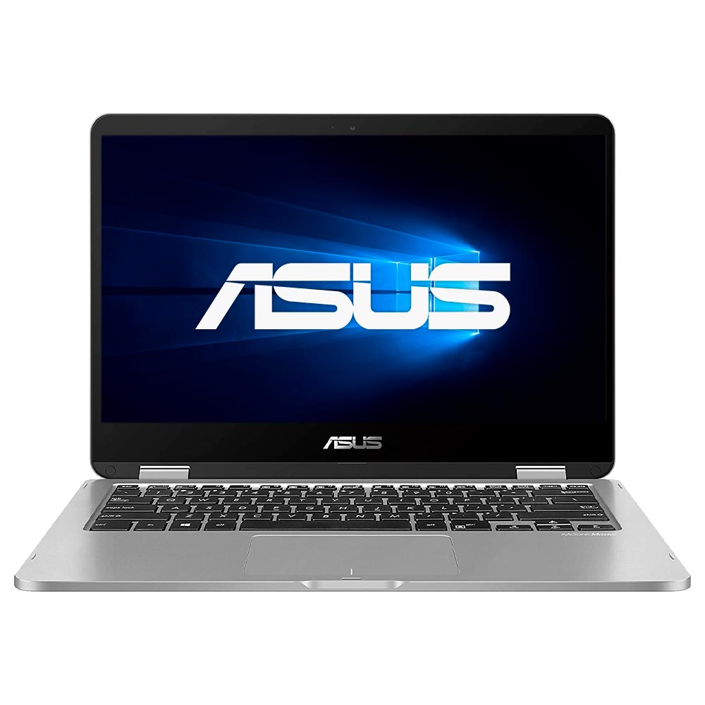 Notebook ASUS Vivobook Flip 14 J401MA-ES21T Intel Pentium N5030 Tela Touch HD 14" / 4GB de RAM / 128GB eMMC - Light Cinza