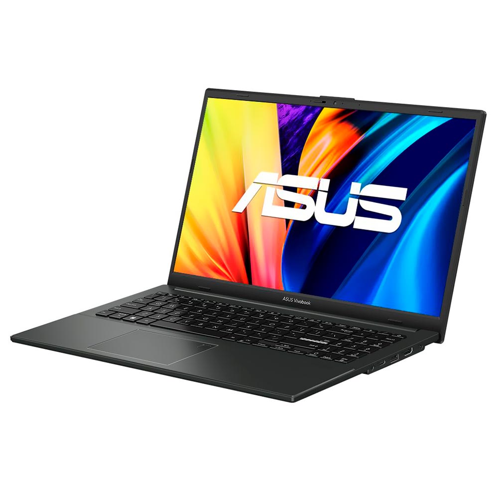 Notebook ASUS Vivobook GO 15 E1504GA-NJ006W Intel Core i3 N305 Tela Full HD 15.6" / 8GB de RAM / 256GB SSD - Mixed Preto (Espanhol)