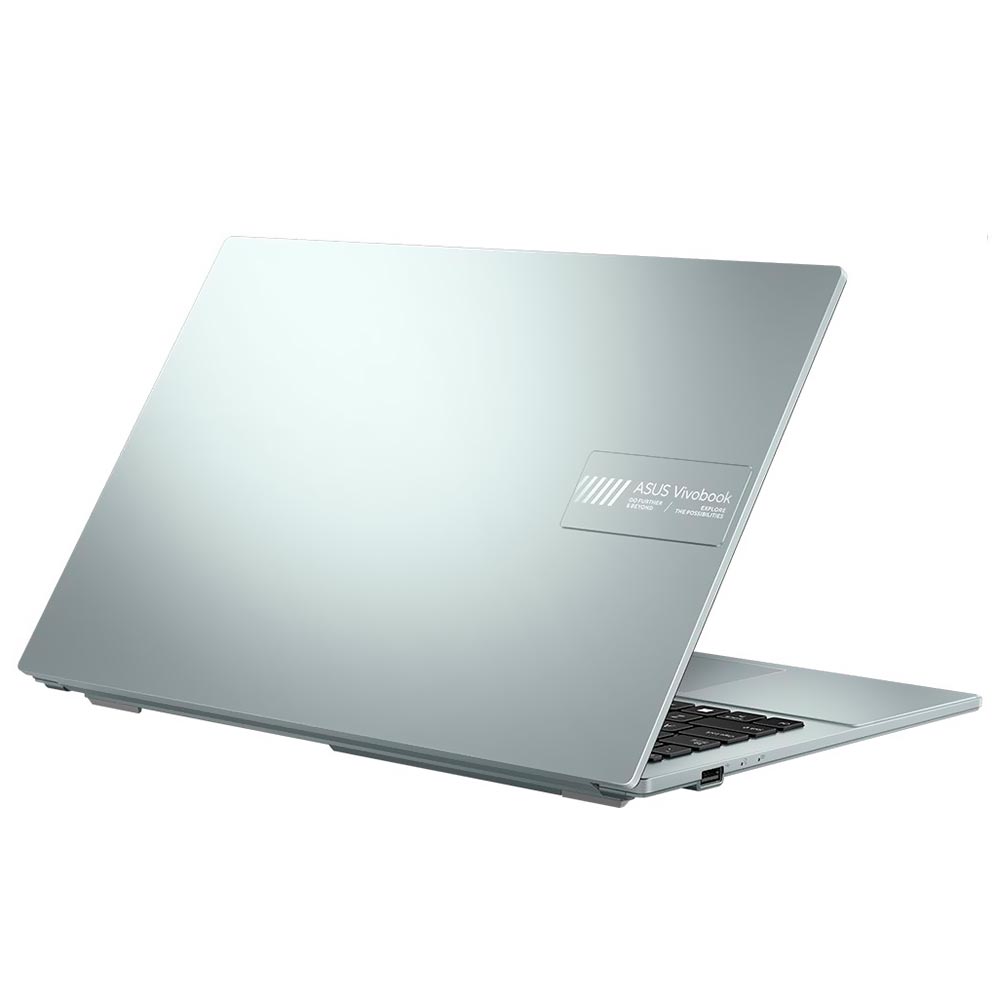 Notebook ASUS Vivobook GO 15 OLED E1504FA-L1253W AMD Ryzen 5 7520U Tela OLED Full HD 15.6" / 8GB de RAM / 512GB SSD - Cinza / Verde (Inglês)