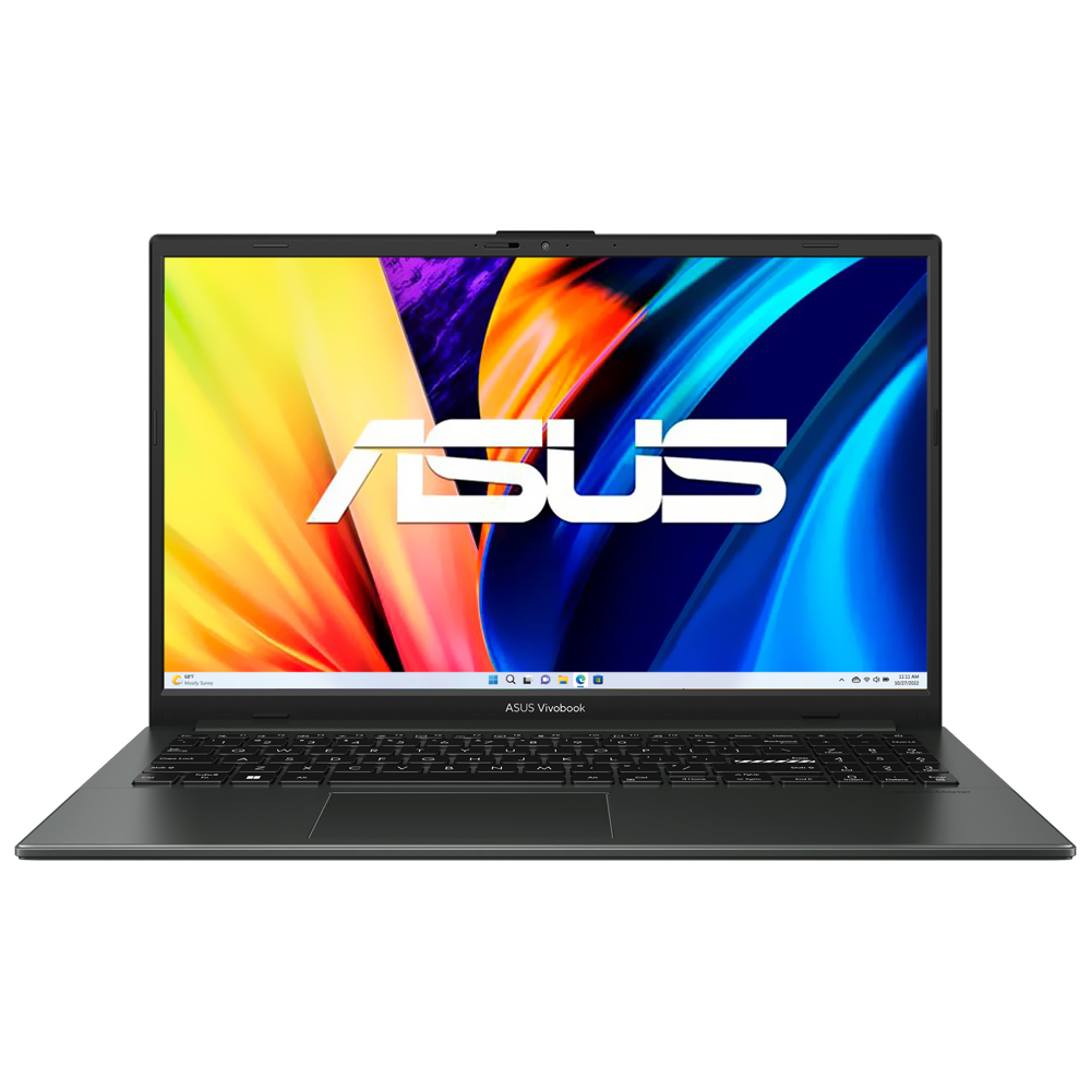 Notebook ASUS Vivobook GO E1504FA-AS33 AMD Ryzen 3 7320U Tela Full HD 15.6" / 8GB de RAM / 128GB SSD - Mixed Preto (Inglês)