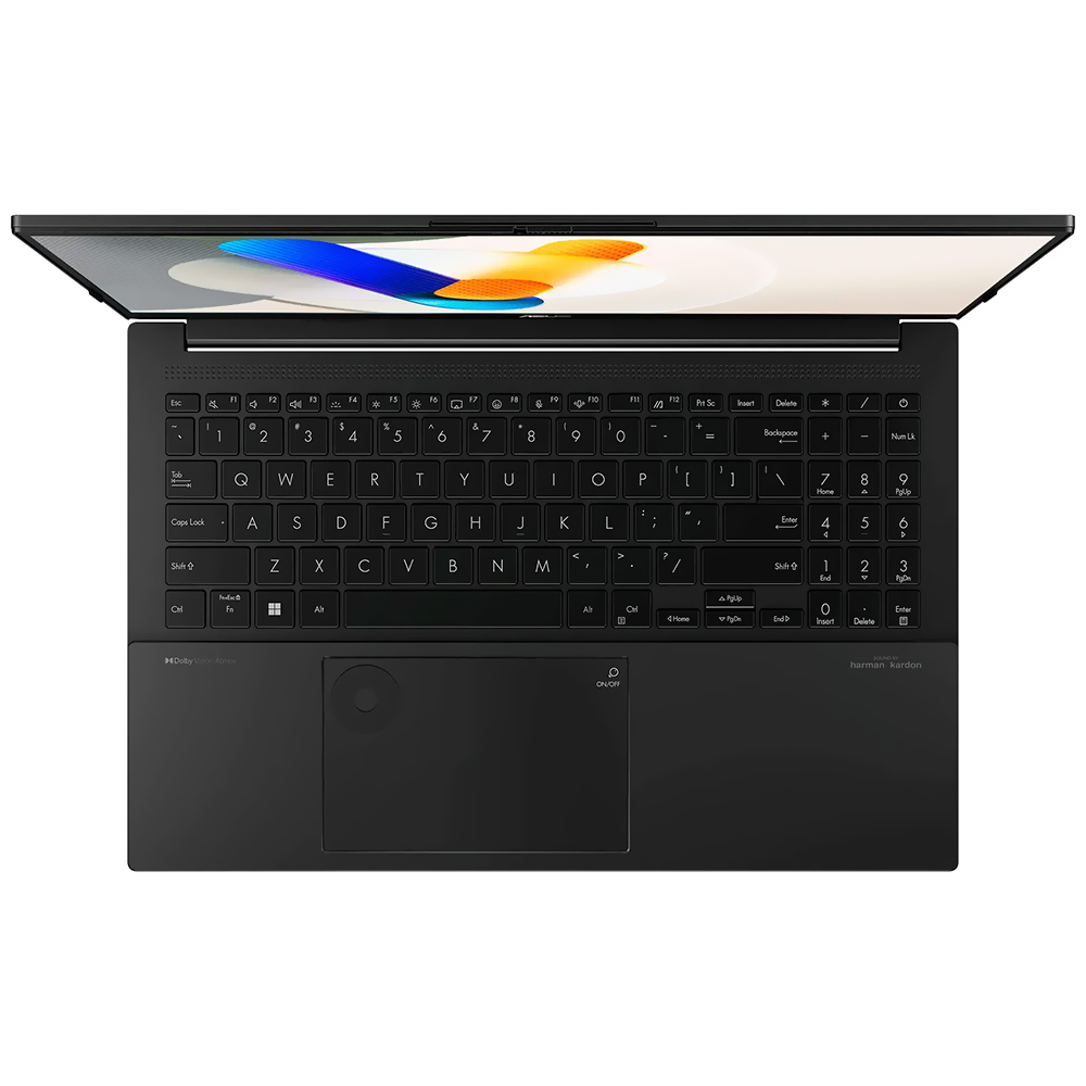 Notebook ASUS VivoBook Pro 15 Q543B-U94060 Intel Core Ultra 9 185H Tela OLED Full HD 15.6" / 24GB de RAM / 2TB SSD / GeForce RTX4060 8GB - Earl Cinza (Inglês)