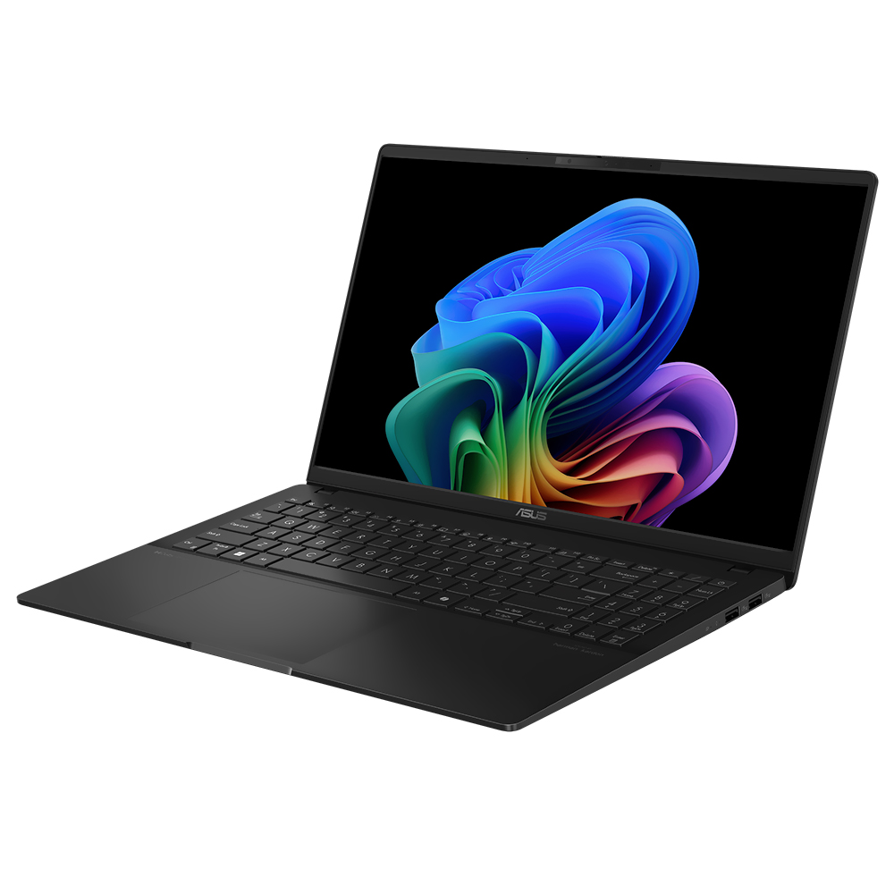 Notebook ASUS Vivobook S15 Q5507QA-S15.X1P512 Snapdragon X Plus Tela OLED 15.6" / 16GB de RAM / 512GB SSD - Natural Preto (Inglês)