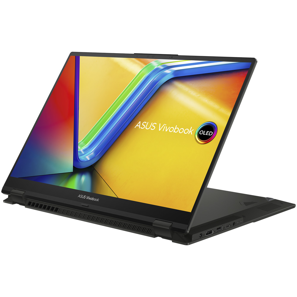 Notebook ASUS Vivobook S16 Flip TP3604VA-EB94T Intel Core i9 13900H Tela Touch WUXGA 16.0" / 16GB de RAM / 1TB SSD - Midnight Preto (Inglês)