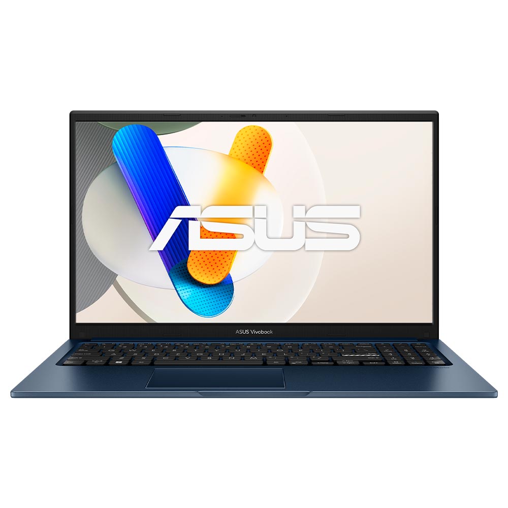 Notebook ASUS Vivobook X1504ZA-NJ041W Intel Core i5 1235U Tela Full HD 15.6" / 8GB de RAM / 512GB SSD - Quiet Azul (Inglês)