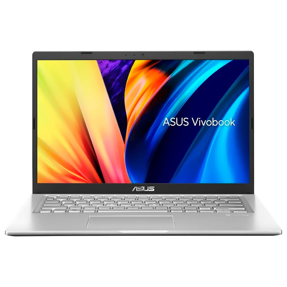 Notebook ASUS X1400EA-I38128 Intel Core i3 1115G4 Tela HD 14" / 8GB de RAM / 128GB SSD - Prata (Inglês)