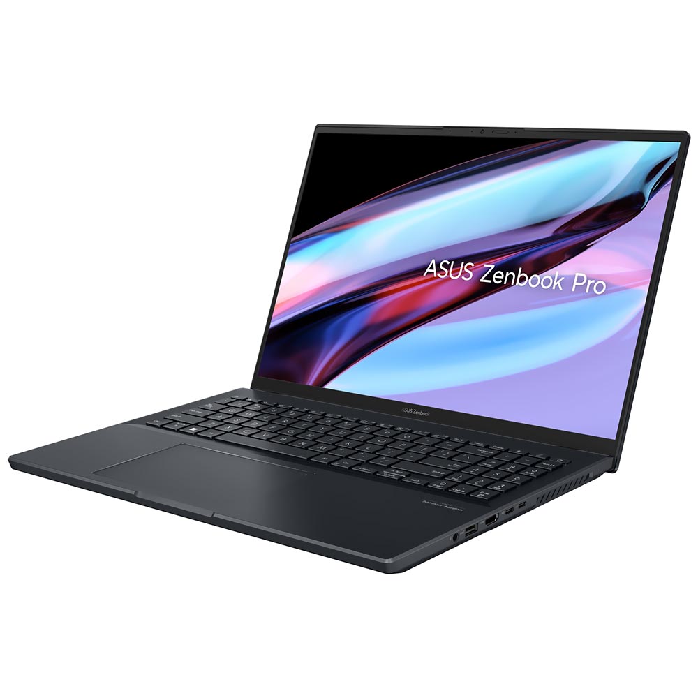 Notebook ASUS Zenbook Pro 16 UX6601ZW-DB76 Intel Core i7 12650H Tela WQXGA 16.0" / 32GB de RAM / 1TB SSD / GeForce RTX3070TI 8GB - Tech Preto (Inglês)