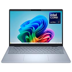 Notebook Dell 14 Plus DB14250 Intel Core Ultra 7 256V Tela QHD+ 14" / 16GB de RAM / 1TB SSD / Win11Home - Ice Azul (RN7CP) (Inglês)