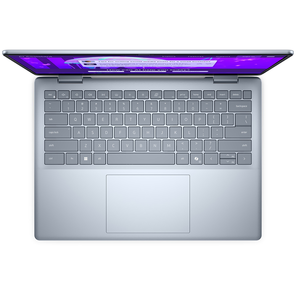 Notebook Dell 14 Plus LDB14250-7711BLU-PUS Intel Core Ultra 7 258V Tela 2.5K 14" / 32GB de RAM / 1TB SSD / Win11Home - Ice Azul (Inglês)