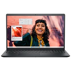Notebook Dell 15 DC15250 Intel Core 3 100U Tela 15.6 Full HD / 8GB de RAM / 512GB SSD - Carbon Preto (Inglês)