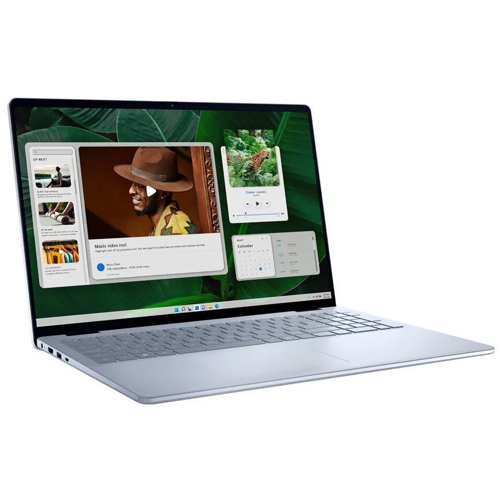 Notebook Dell 16 LDC16251-7537CLD-PUS Intel Core 7 150U Tela Touch Full HD+ 16" / 16GB de RAM / 1TB SSD / Win11Home - Ice Azul (Inglês)