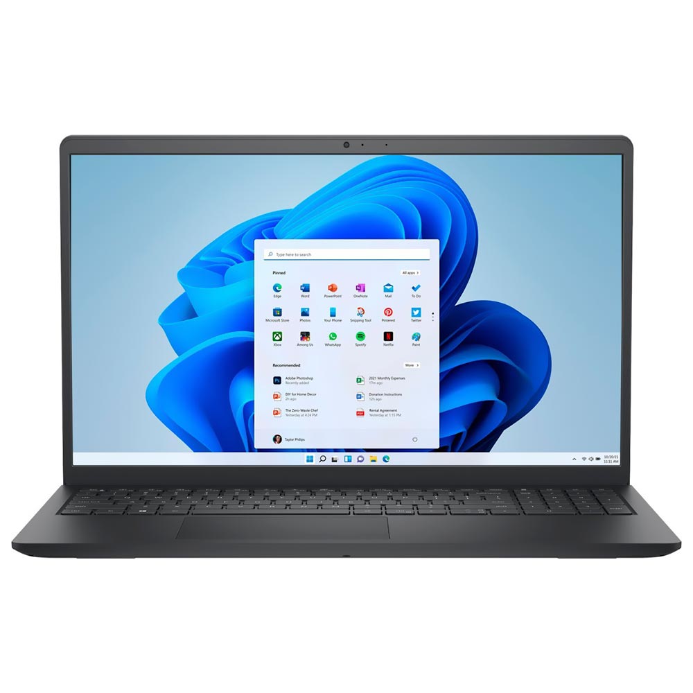Notebook Dell Inspiron 15 3000-3535 AMD Ryzen 3 7320U Tela Full HD 15.6" / 8GB de RAM / 512GB SSD - Carbon Preto (Espanhol)