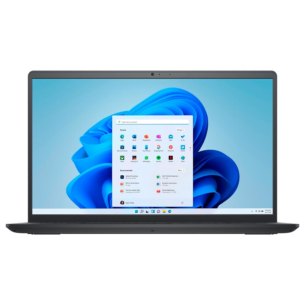 Notebook Dell Inspiron 15 I3535-A766BLK-PUS AMD Ryzen 5 7520U Tela Full HD 15.6" / 8GB de RAM / 512GB SSD - Carbon Preto (Inglês)