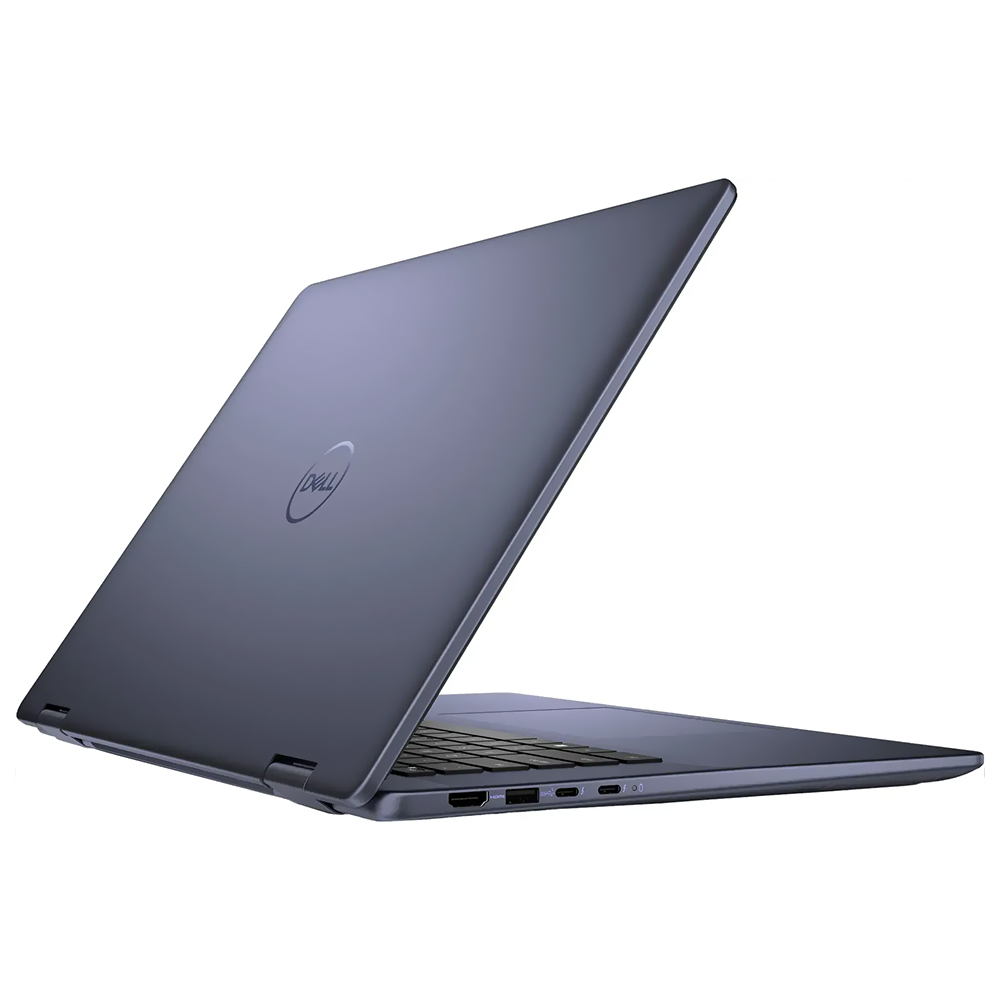 Notebook Dell Inspiron 16 I7640-7380BLU-PLUS Intel Core Ultra 7 155H Tela Touch 2.5K 16" / 32GB de RAM / 1TB SSD - Midnight Azul (Inglês)