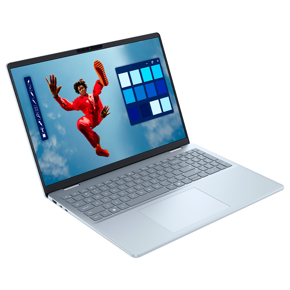 Notebook Dell Inspiron 16 Plus LDB06250-5175BLU-PUS Intel Core Ultra 5 226V Tela Touch FHD+ 16.0" / 16GB de RAM / 512GB SSD - Ice Azul (Inglês)